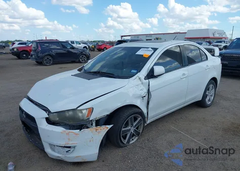 2008 Mitsubishi Lancer De/Es z USA, uszkodzony, nr VIN JA3AU26U88U009434